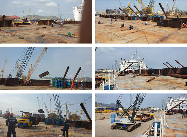 Steel structure fabrication for factories and industrial buildings