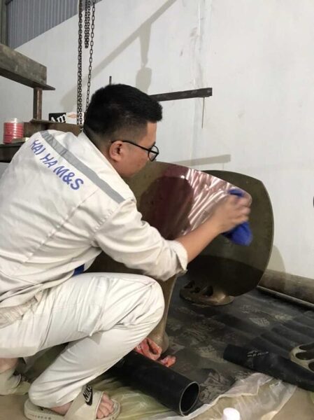 Bow thruster repair