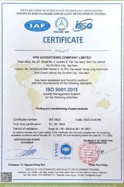 ISO 9001:2015
