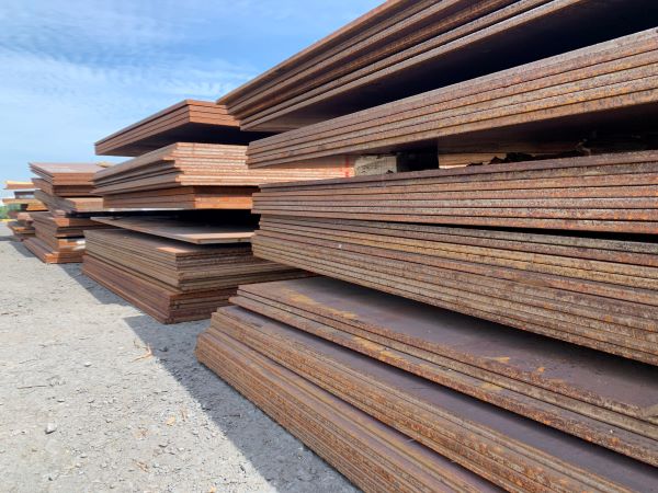 Plate steel
