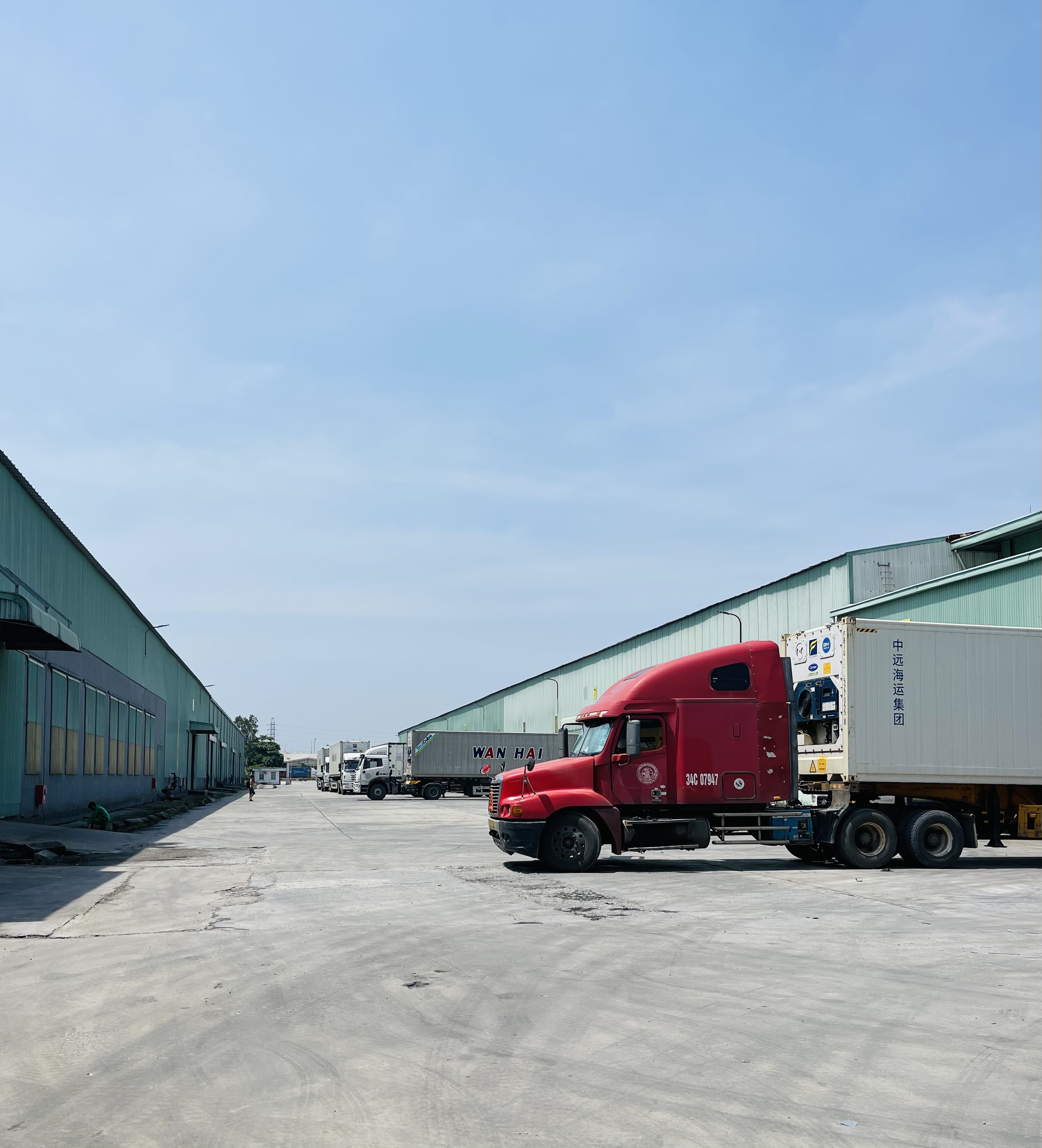 Container transport
