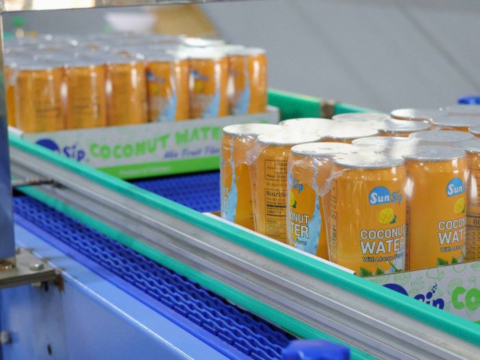 Coconut water OEM processing