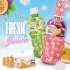 Nata de coco fruit juice