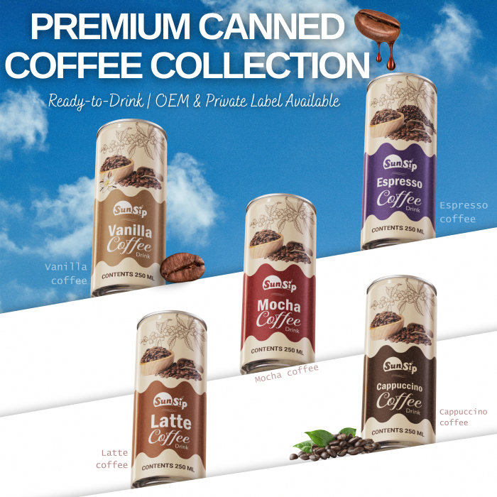 Sunsip canned coffee