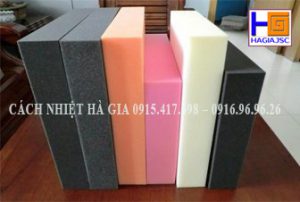 Flat acoustic foam