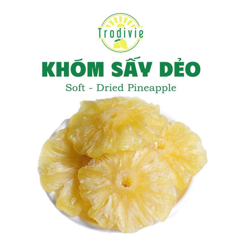 Soft-dried pineapple