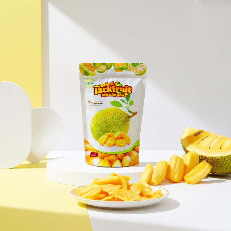 Soft-dried jackfruit