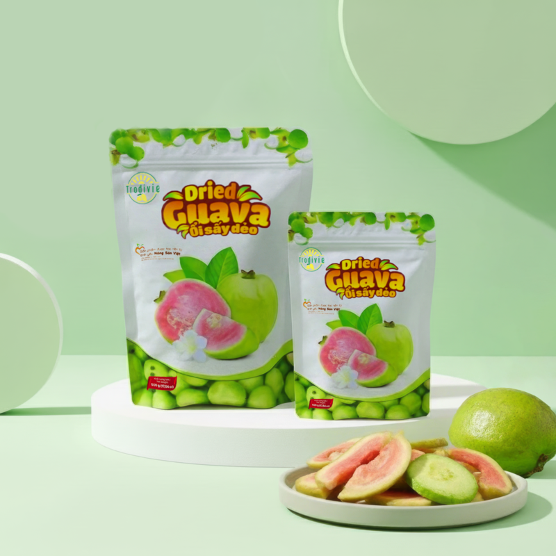 Soft-dried guava