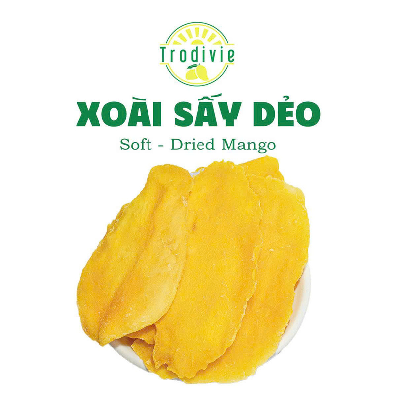 Soft-dried mango