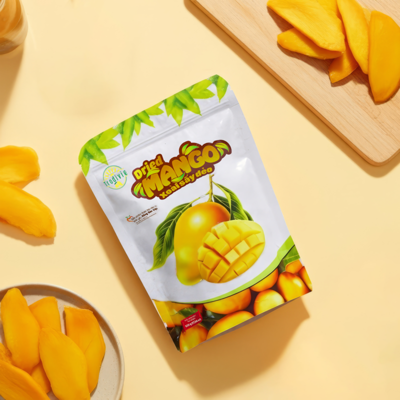 Soft-dried mango