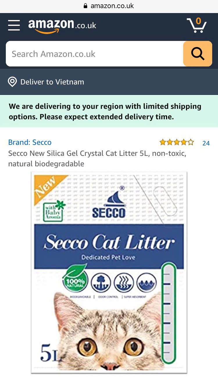 Pet moisture absorbing sand