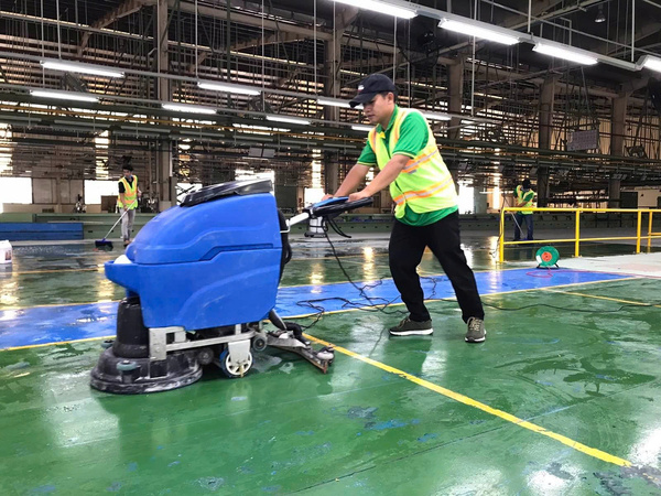 Factory cleaning service