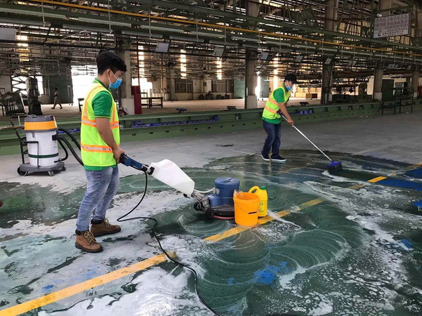 Factory cleaning service