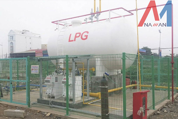 LPG storage tank