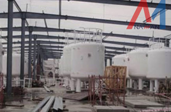 Pressure water filter tank