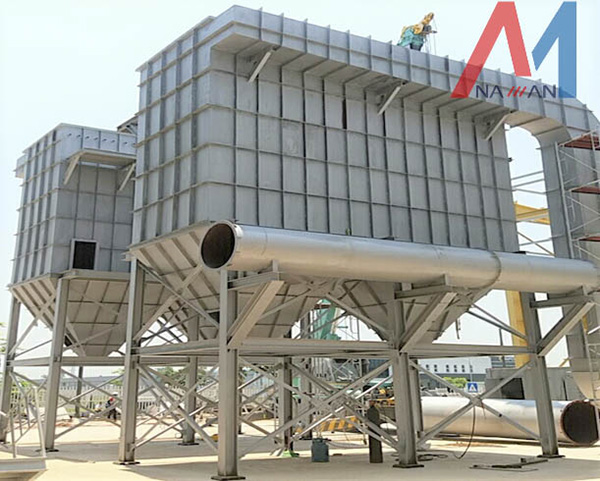 Boiler and incinerator gas treatment equipment