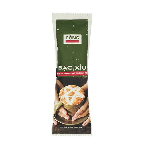 Instant Vietnamese white coffee