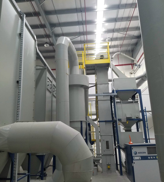 Industrial piping installation service