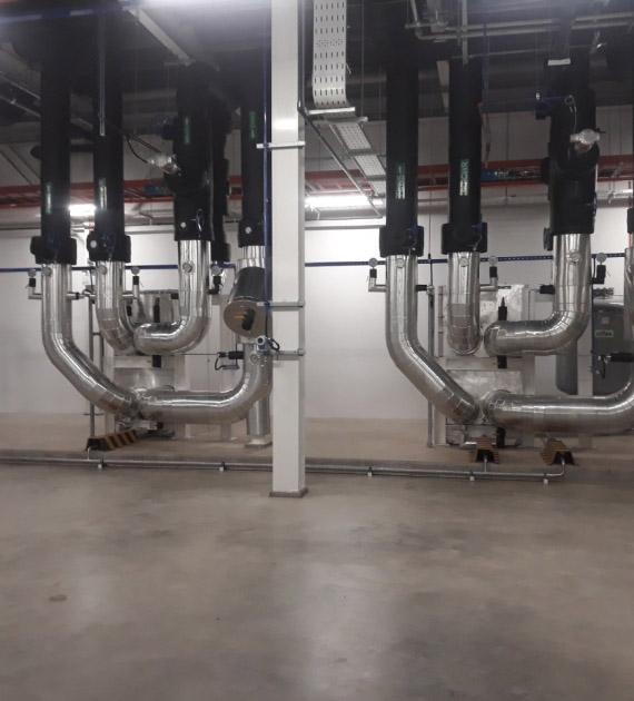 Industrial piping installation service