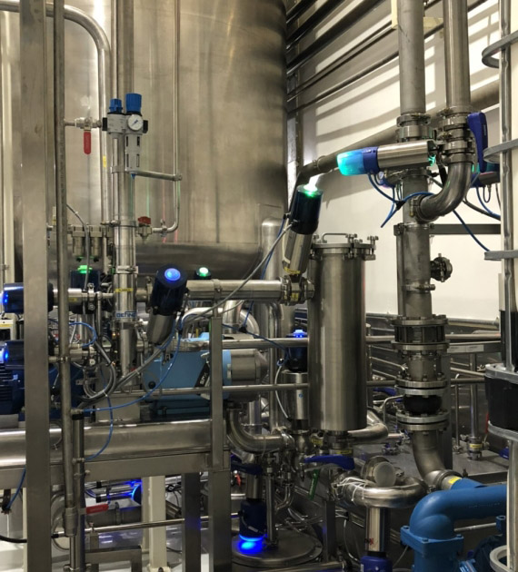 Industrial piping installation service