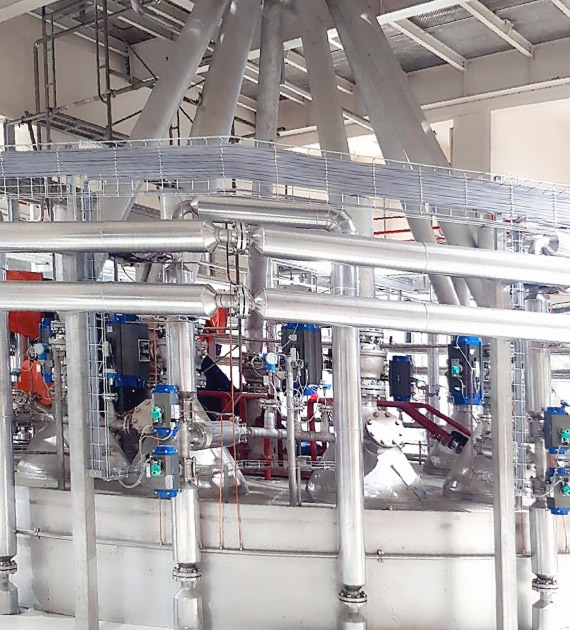 Industrial piping installation service