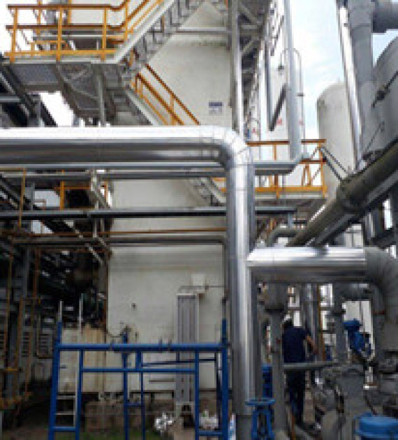 Industrial piping installation service