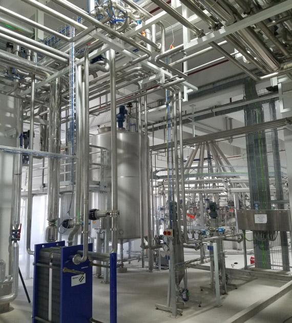 Industrial piping installation service