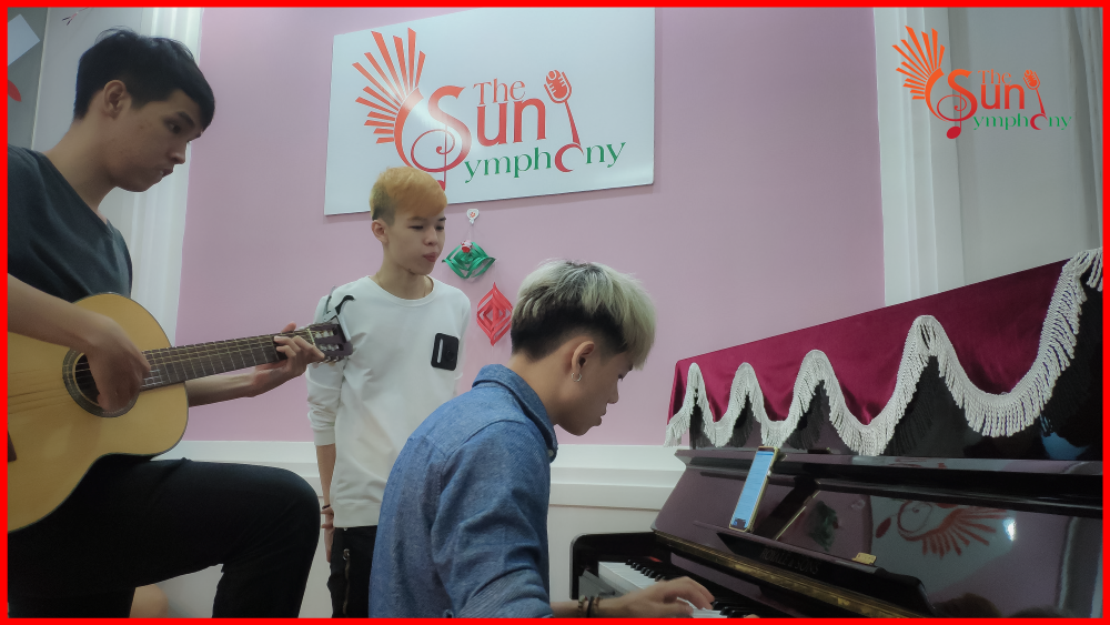 Group vocal students