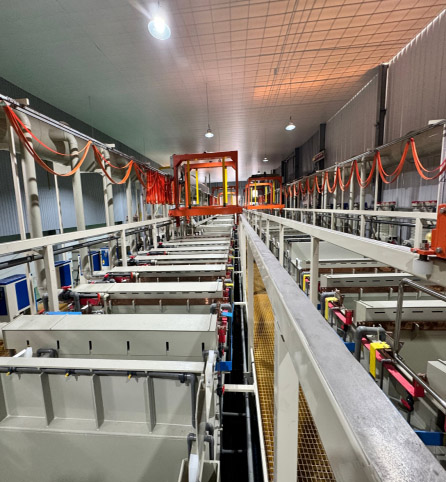 Plating line