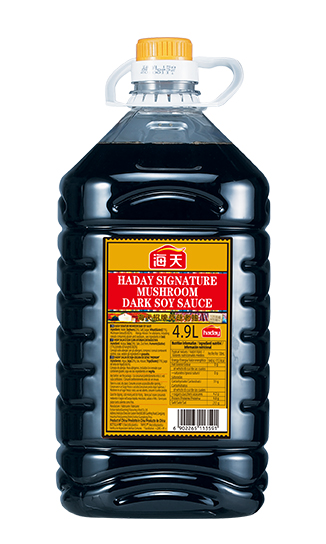 Premium Mushroom-Flavored Dark Soy Sauce 4.9L