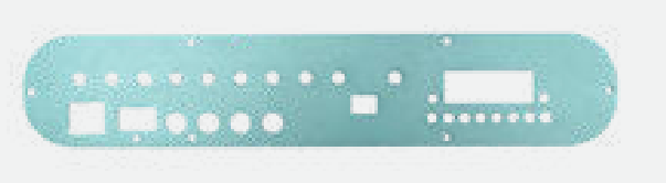 Mechanical processing, powder coating