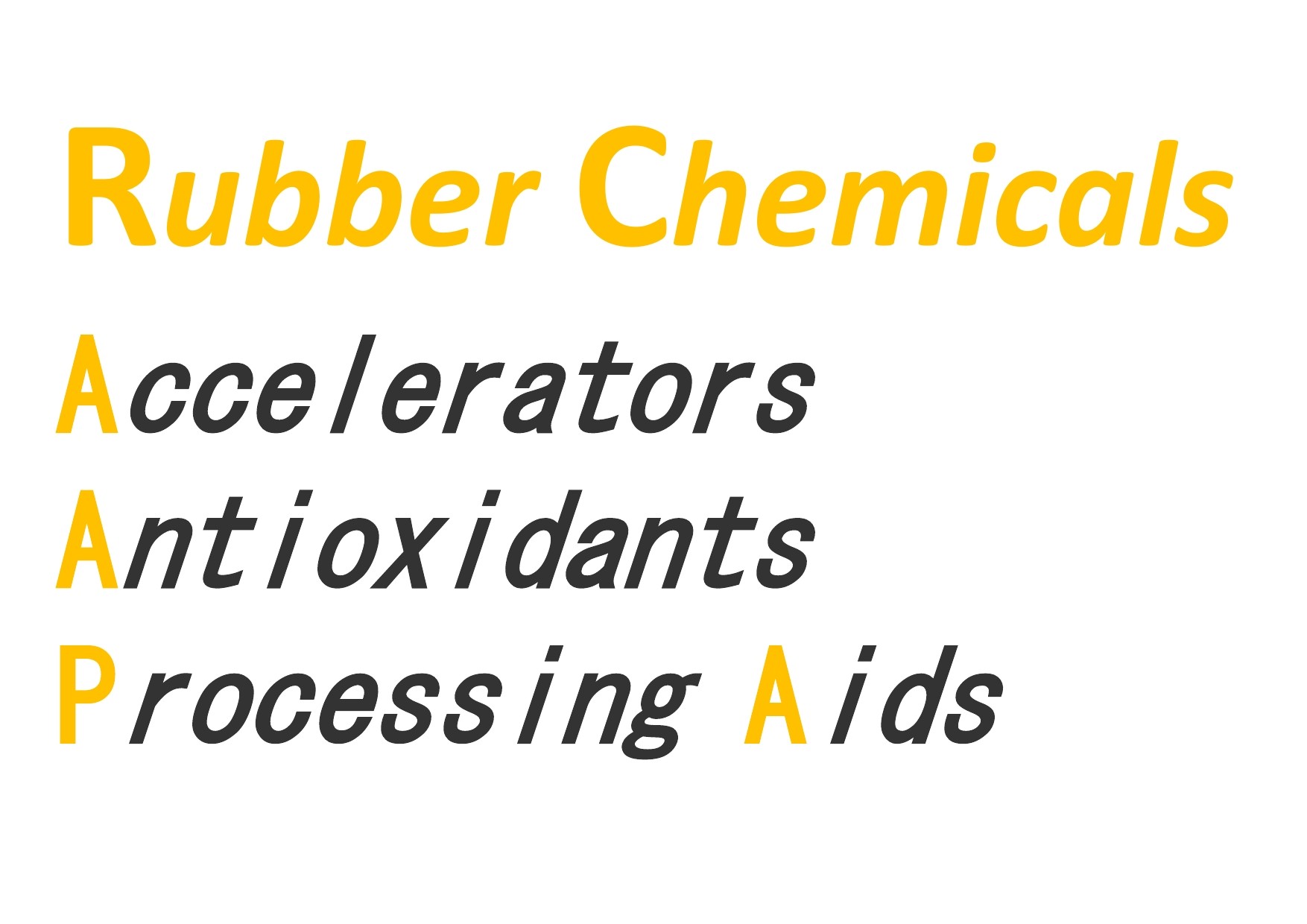 Rubble chemicals