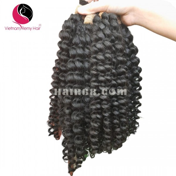 Curly hair extensions