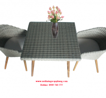 Garden table and chair