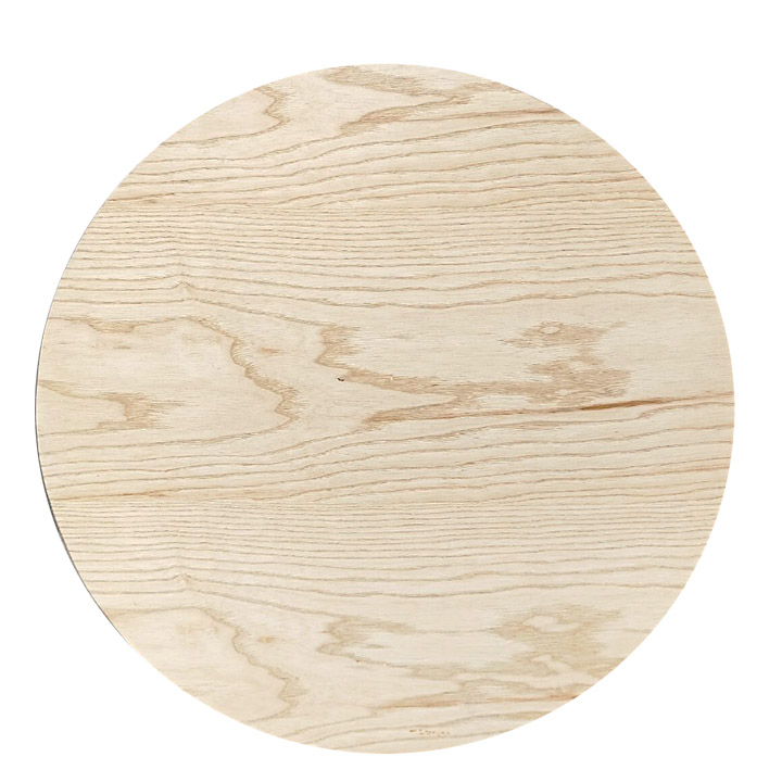 Wooden desk surface