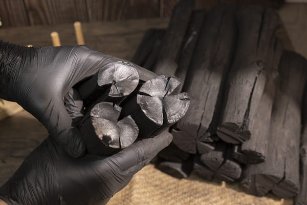 Mangrove charcoal