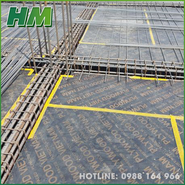 Film faced formwork plywood for construction