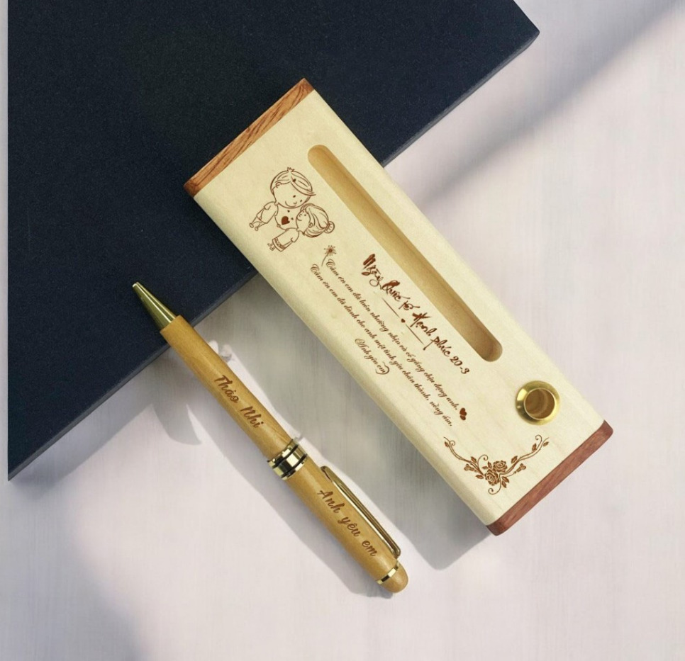 Wooden pen BG011 and wooden pen box HBG1M