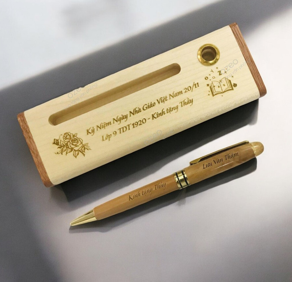 Wooden pen BG011 and wooden pen box HBG1M