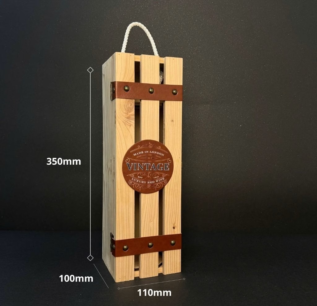 Classic wooden gift box