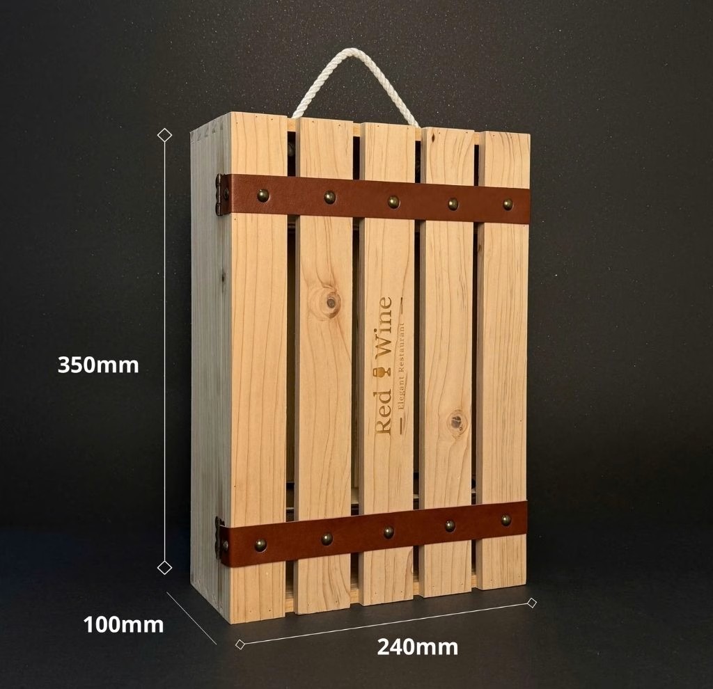 Wooden gift box for businesses