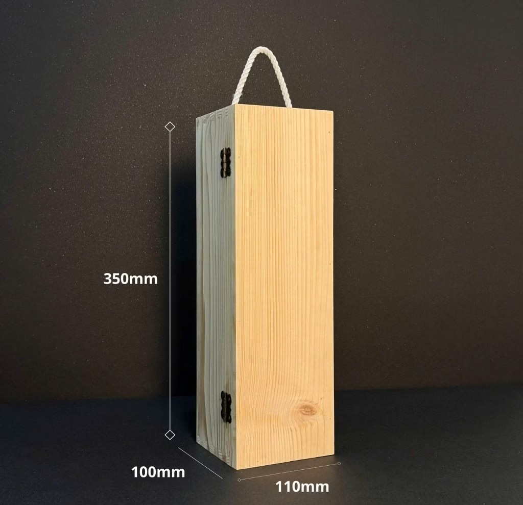 Wooden box 750ml