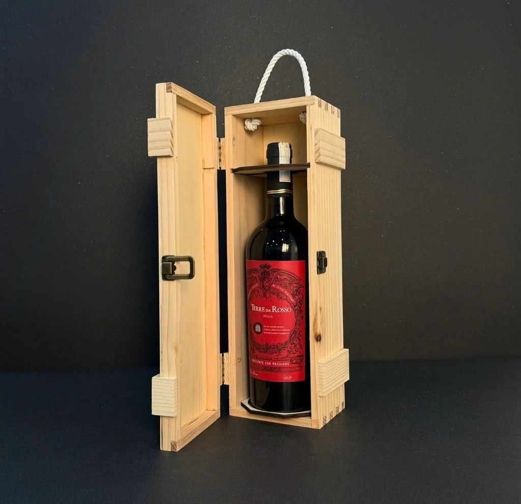 Wooden box 750ml