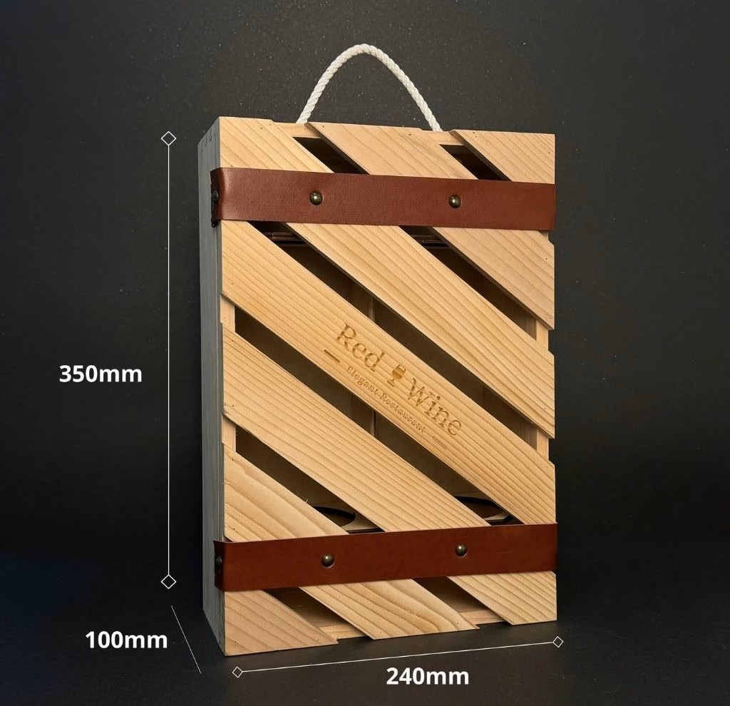 Vintage wooden gift box
