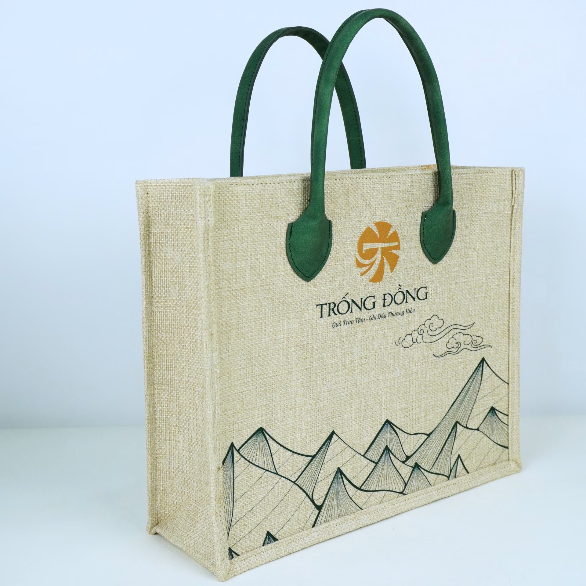 Premium jute tote bag TB-JT01