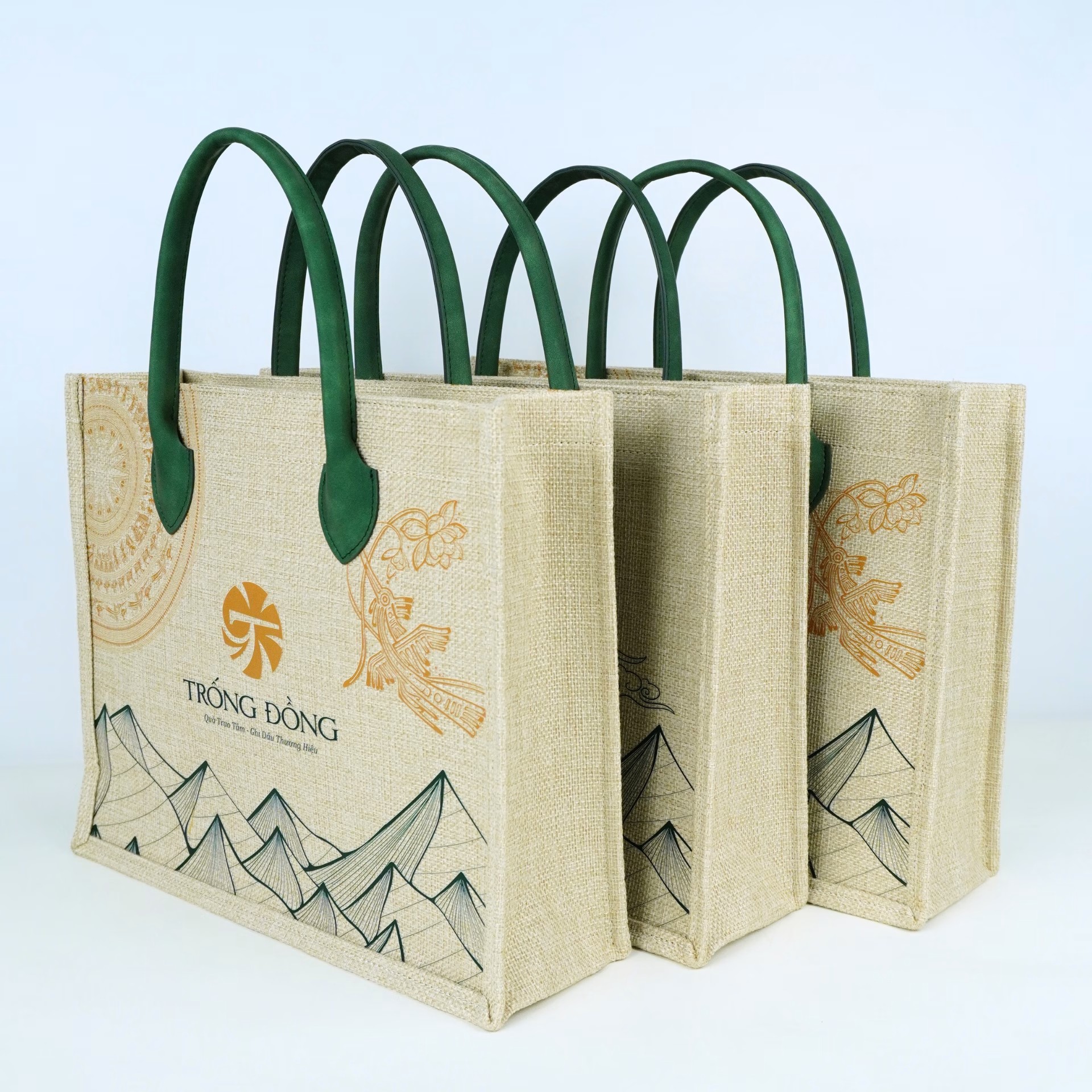 Premium jute tote bag TB-JT01