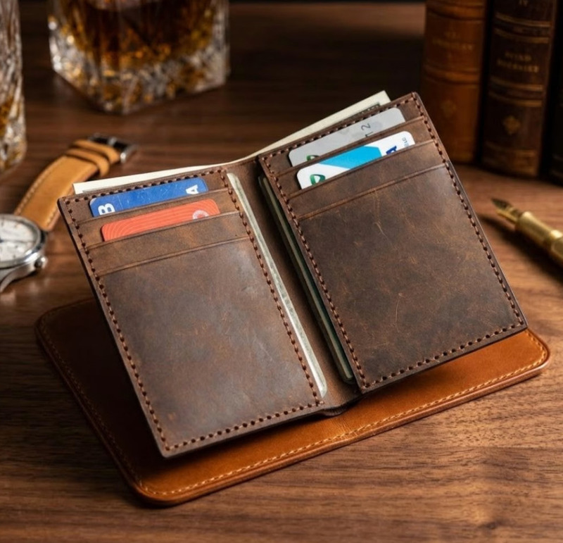 Men leather wallet