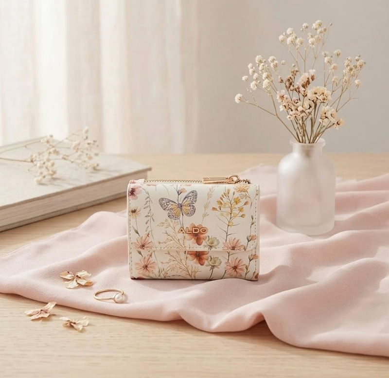 Women leather wallet