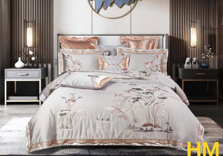 Premium jacquard bedding set