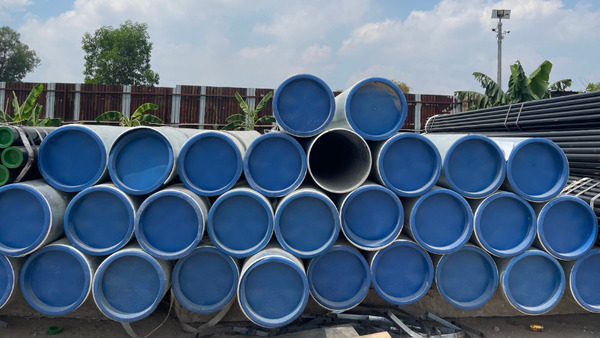 Large-diameter steel pipe